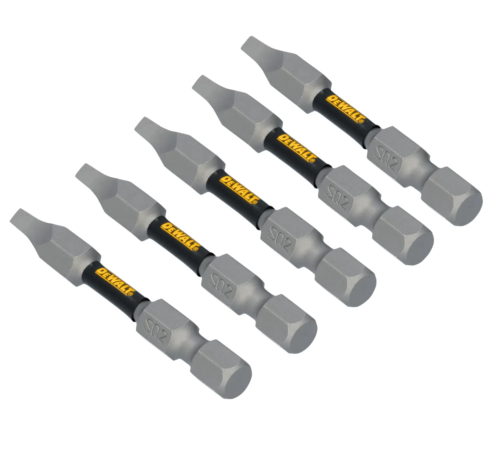 DEWALT® TOUGHGRIP™ 2-in. Square #2 5PK thumbnail 3