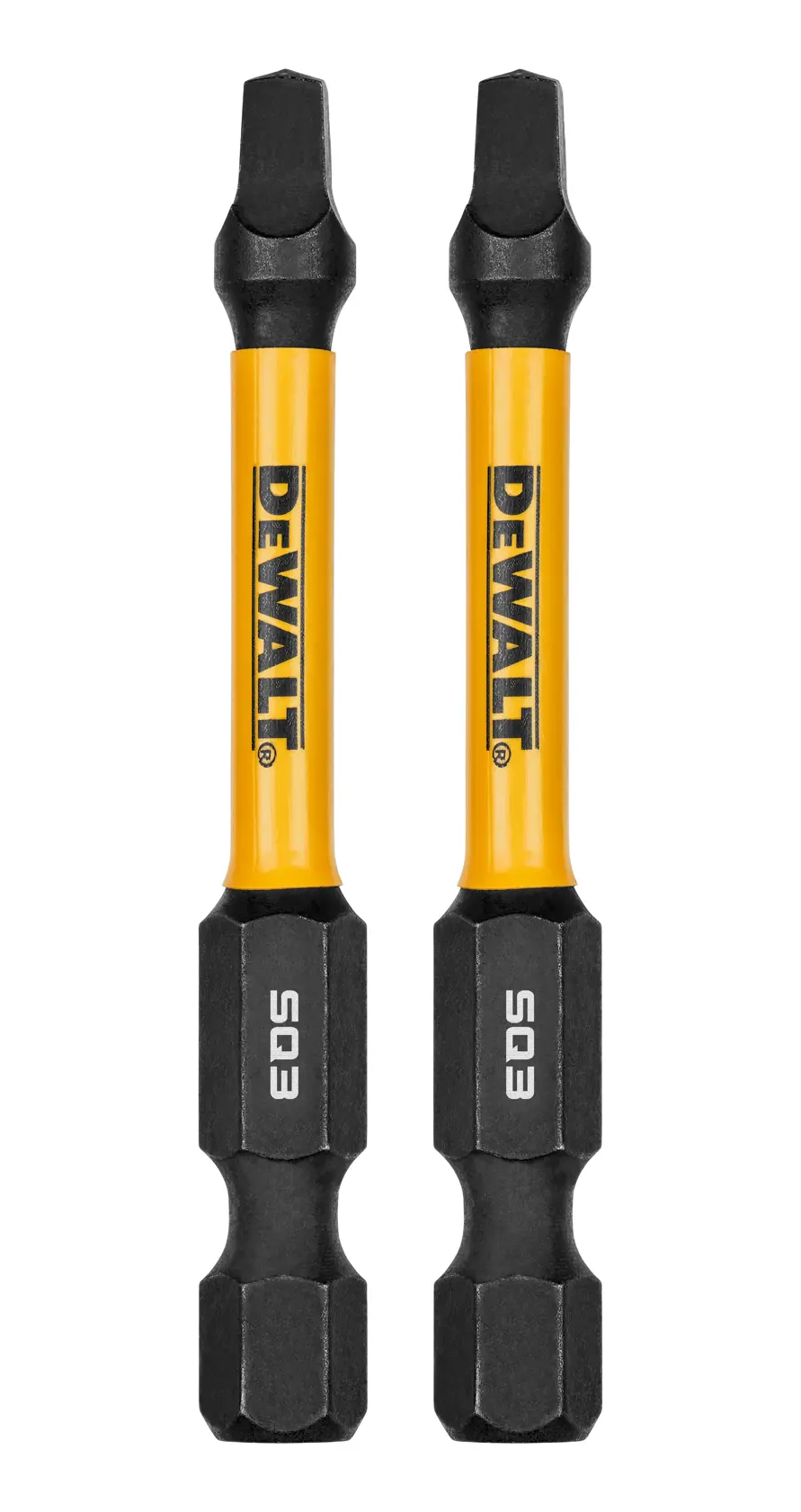DEWALT ELITE SERIES 2PC 2.25IN BITS FOR SQ3