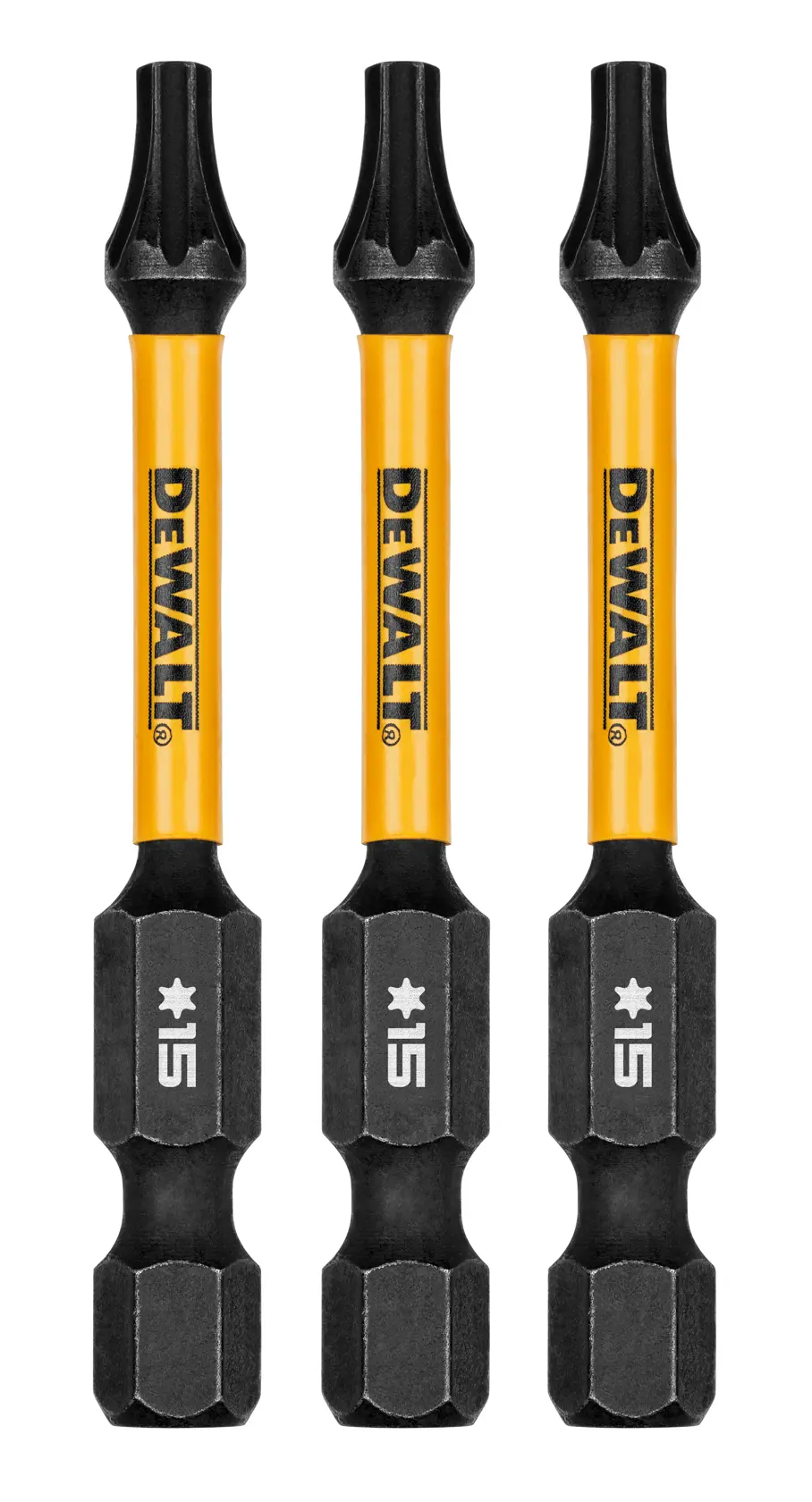 DEWALT® ELITE SERIES 2-1/4-in. Bits for T15 (3 Pk)