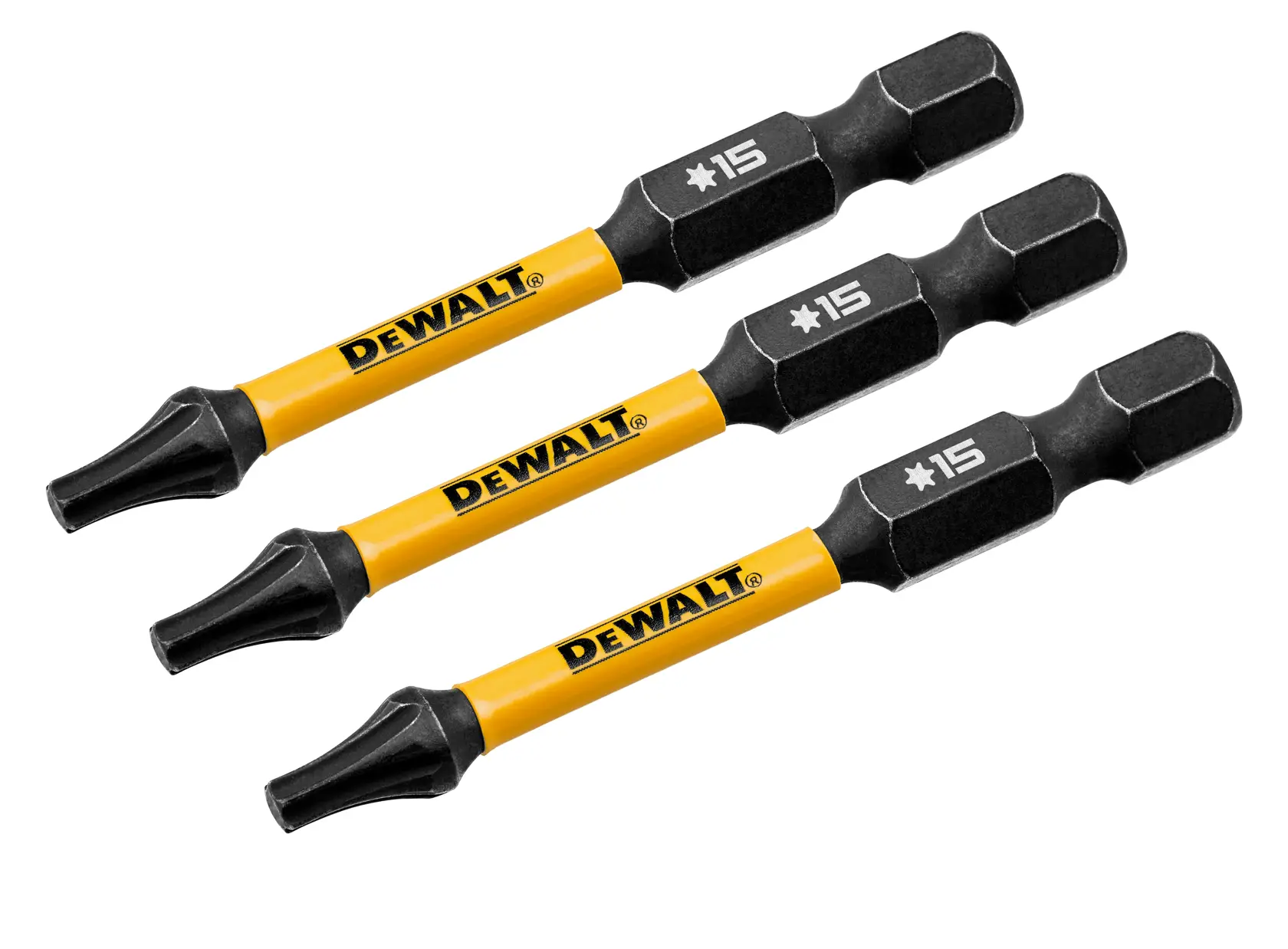 DEWALT® ELITE SERIES 2-1/4-in. Bits for T15 (3 Pk) thumbnail 2