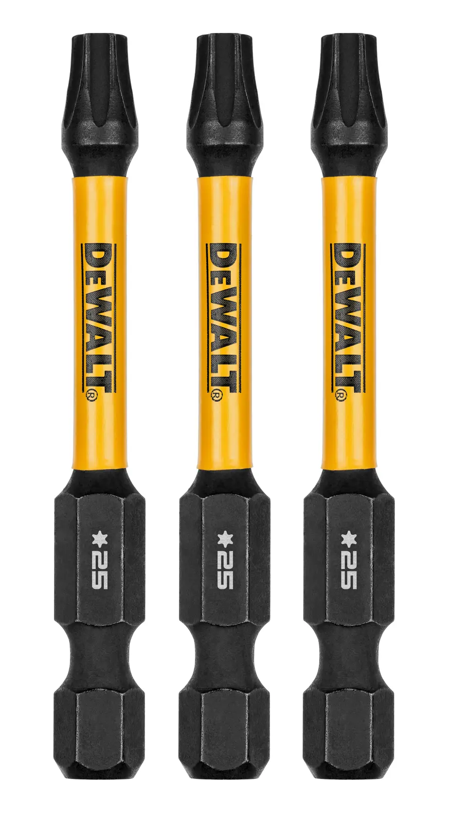 DEWALT® ELITE SERIES 2-1/4-in. Bits for T25 (3 Pk)
