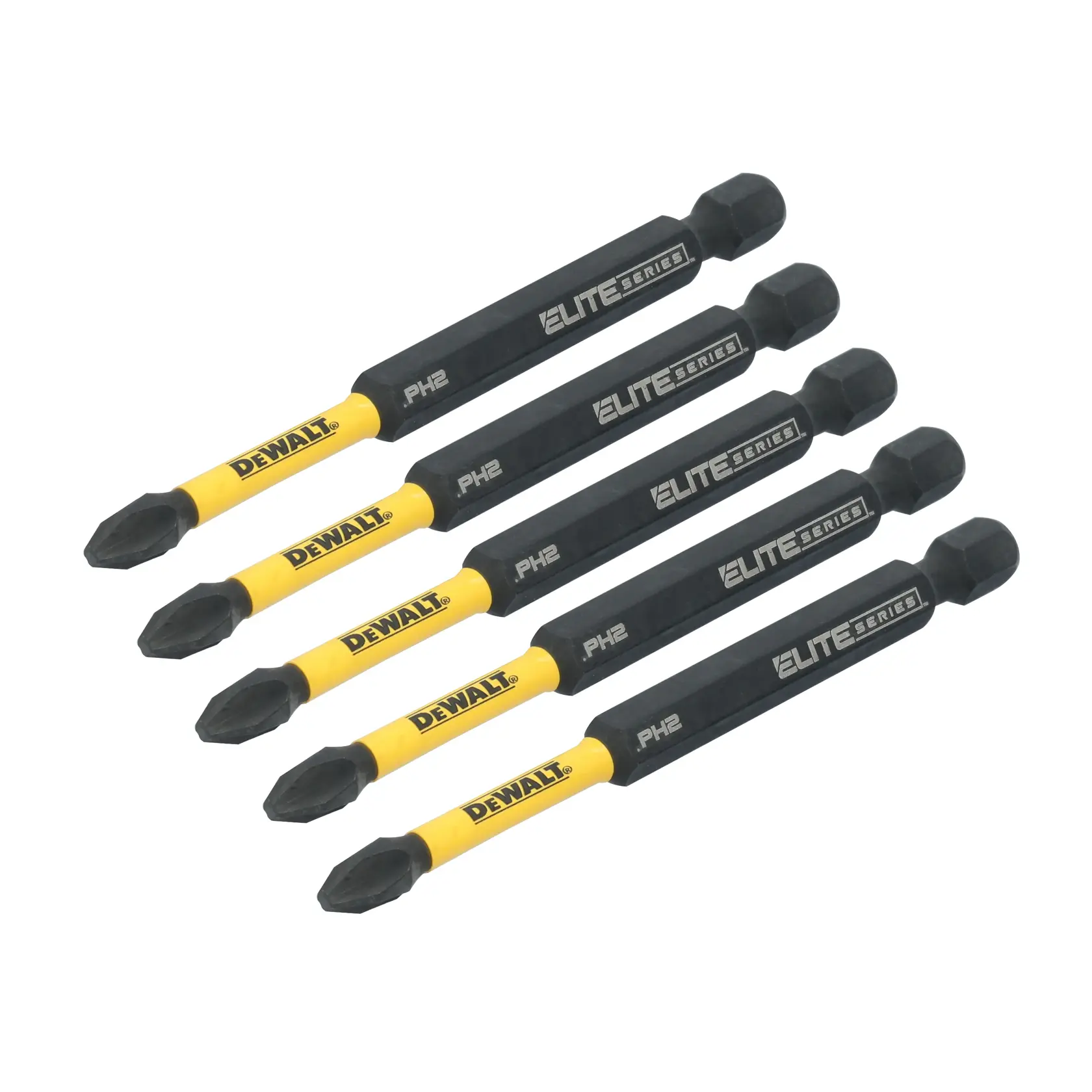 DEWALT® ELITE SERIES 3-1/2-in. Bits For PH2 (5 Pk) thumbnail 2