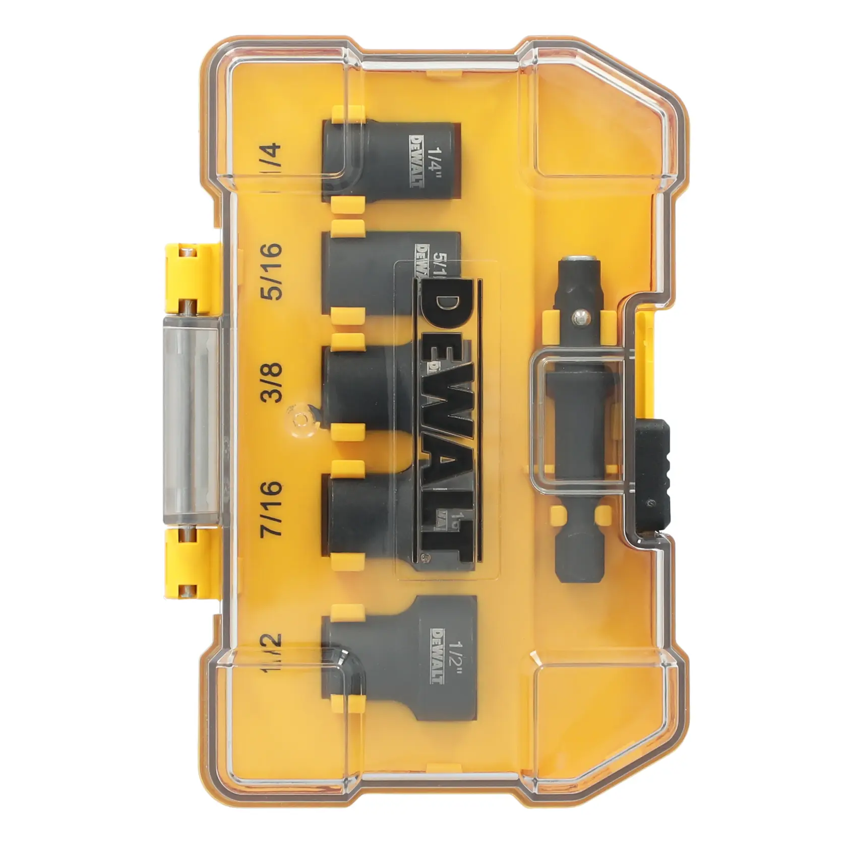 nut drivers in yellow case