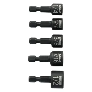 DEWALT ELITE SERIES 5PC INSERT NUT DRIVERS