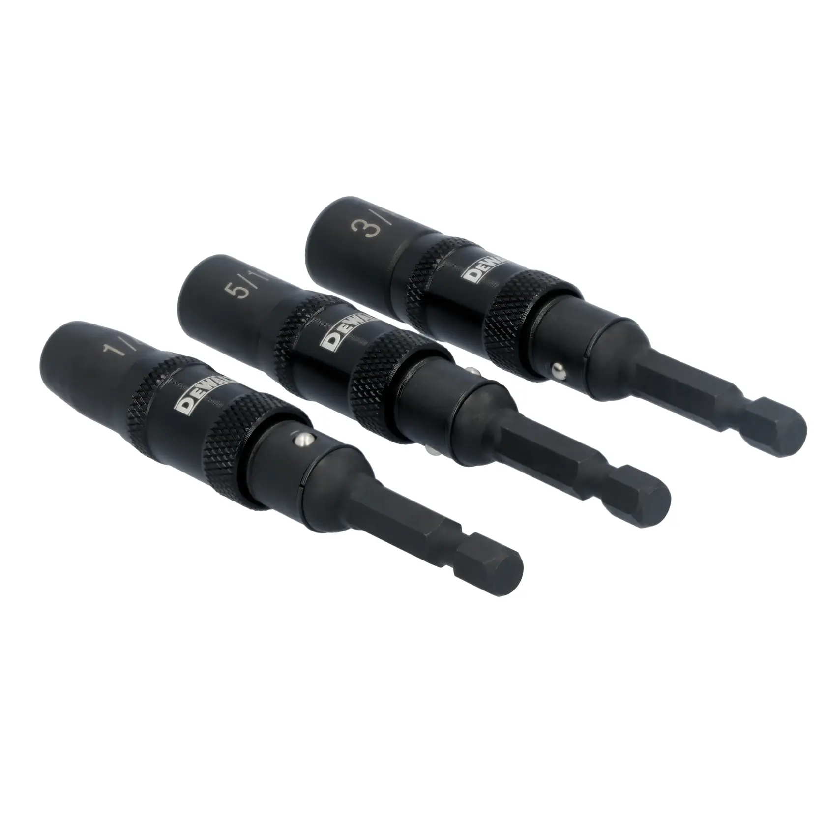 DEWALT ELITE SERIES 3PC PIVOTING NUT DRIVERS