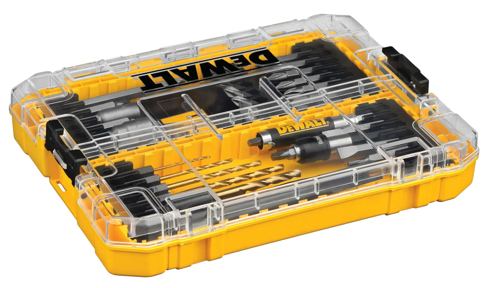 Profile of closed 35 piece RAPID LOAD accessory set with Tough Case.