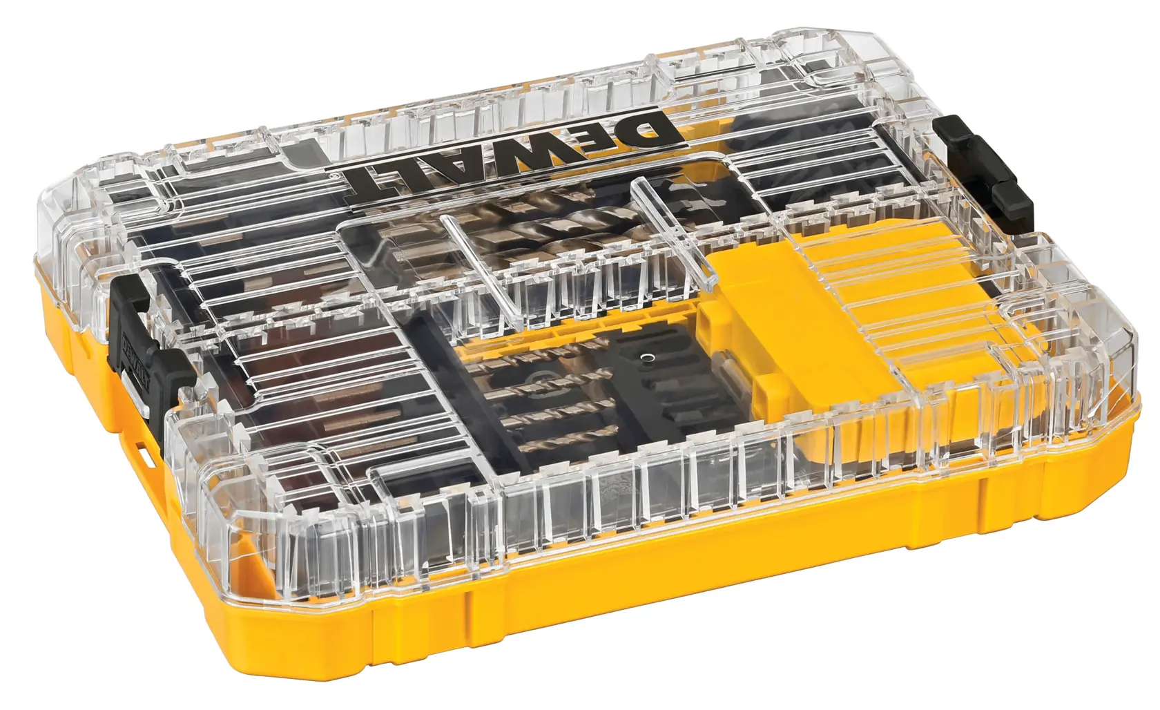 Profile of closed 65 piece standard set with Tough Case system.