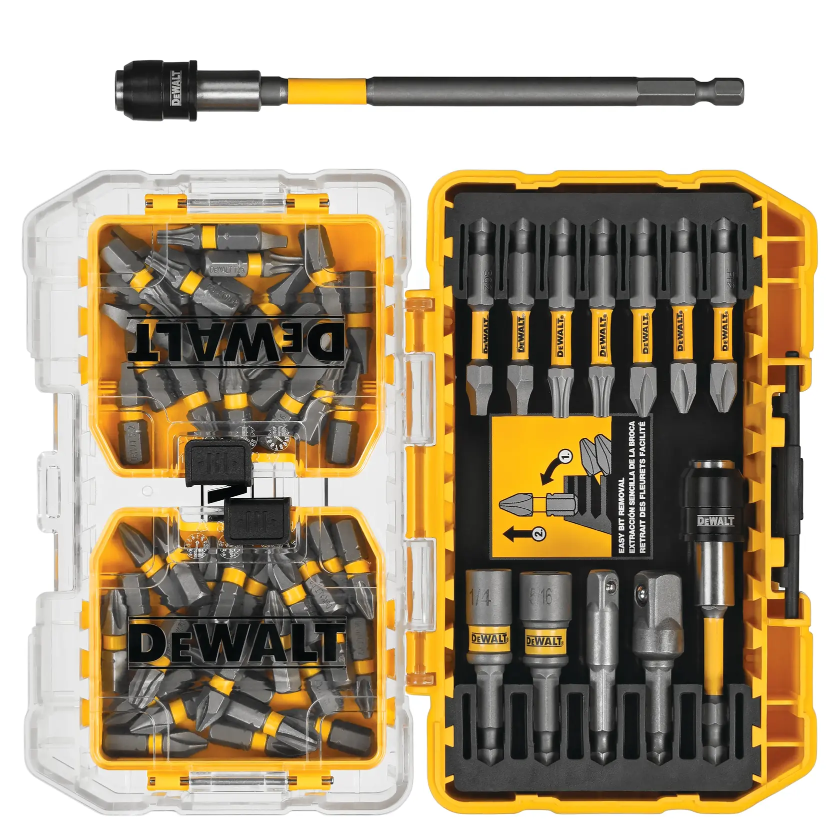 DEWALT Max Fit® Screwdriving Bit Sets With ToughCase®+ System