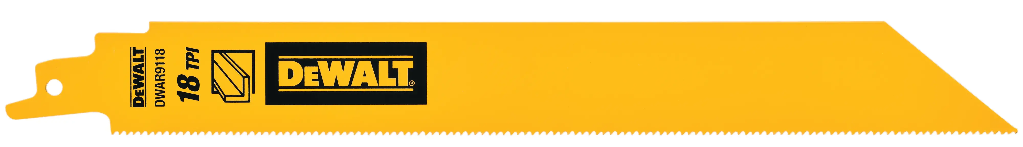 DEWALT® 9IN 18 TPI 1IN RECIP SAW BLD 5-CT