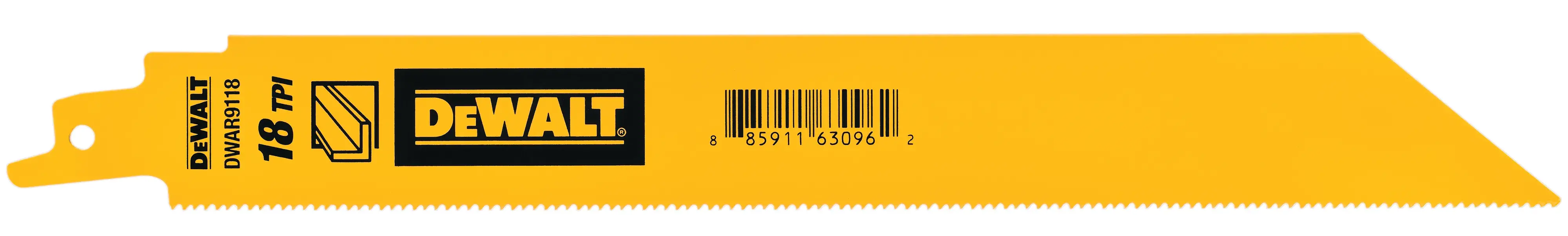 DEWALT® 9IN 18 TPI 1IN RECIP SAW BLD 5-CT thumbnail 2