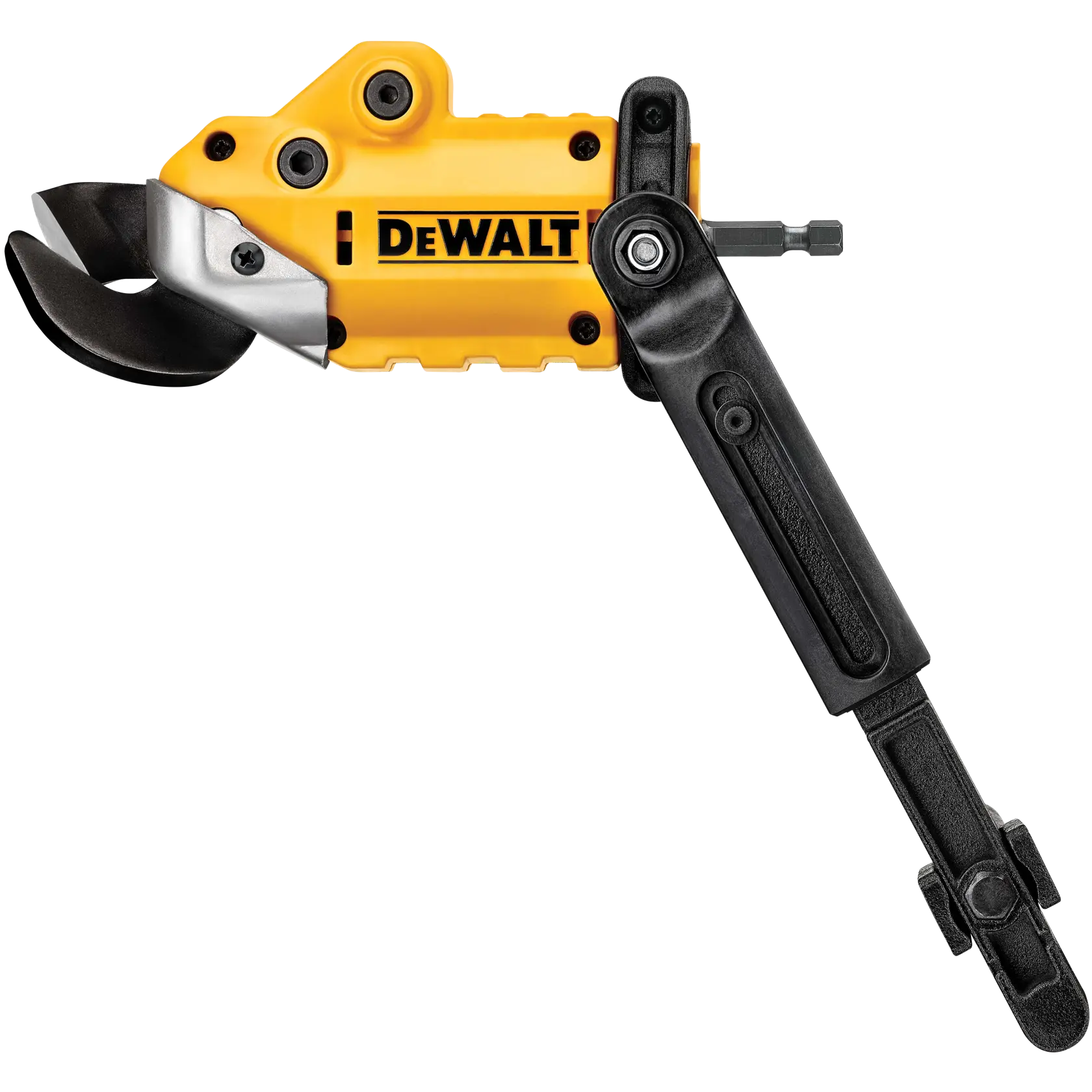Profile of 18 gauge shear attachment.