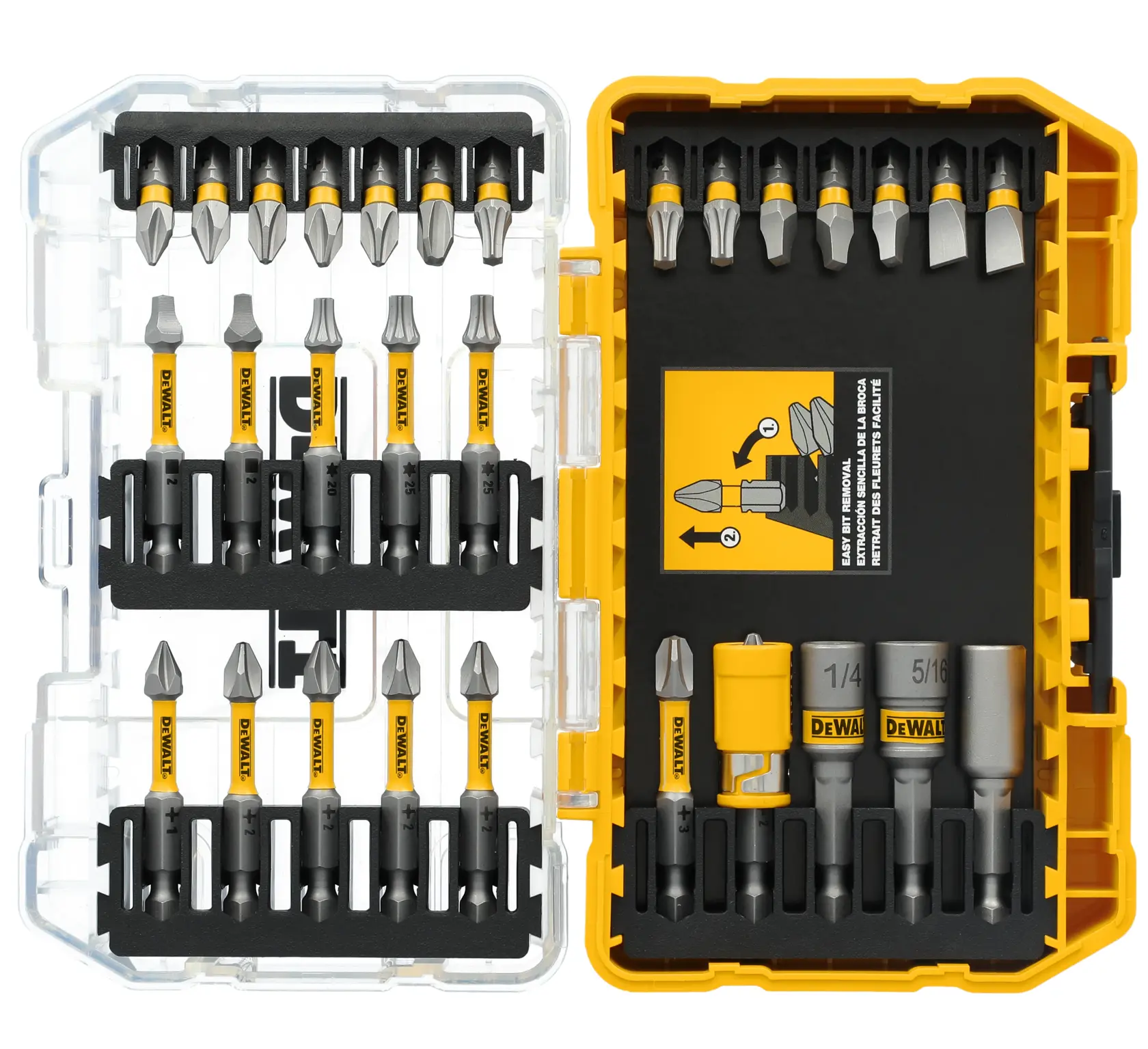 MAXFIT ULTRA MF3.0 30 PC Set Drilling & Driving open case view