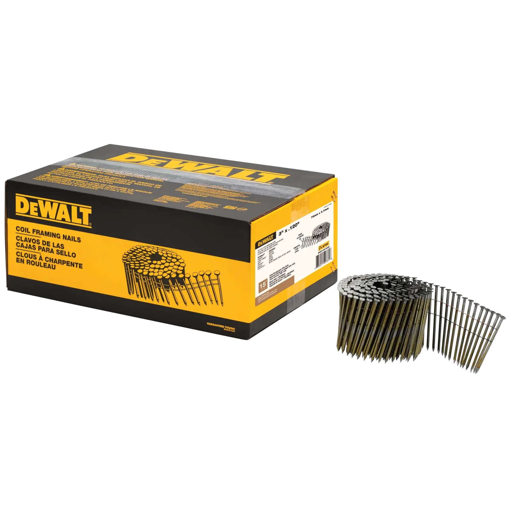 Deck drive belt with packaging.