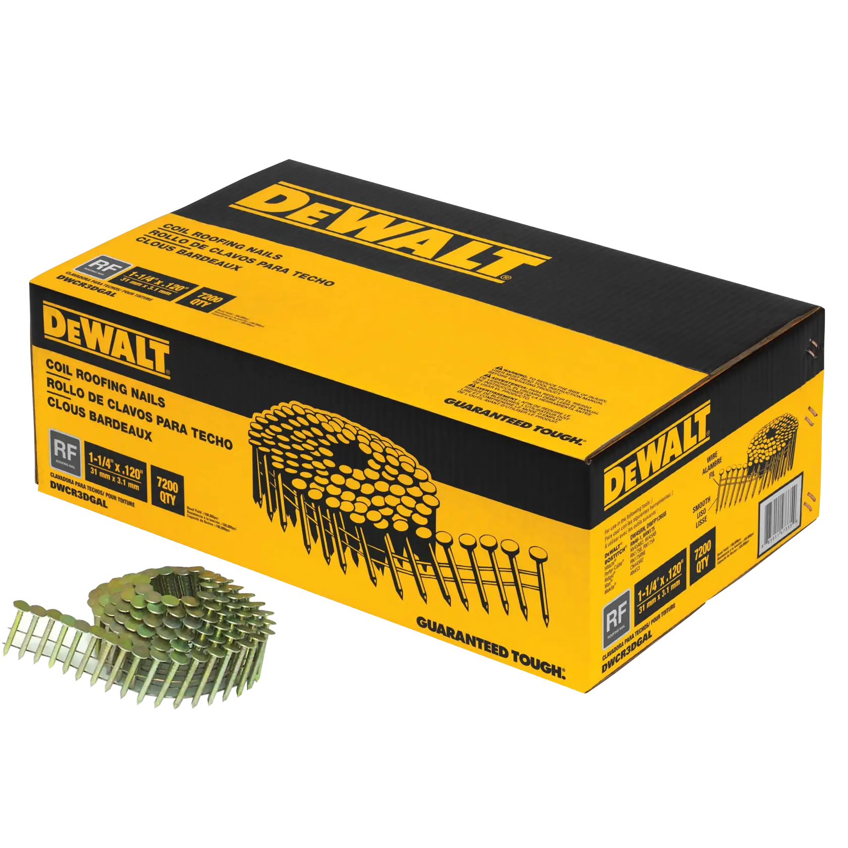 DEWALT® 1-1/4-in. Coil Roofing Nail