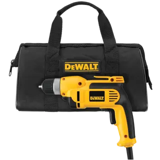 V S R pistol grip drill kit with keyless chuck kit.