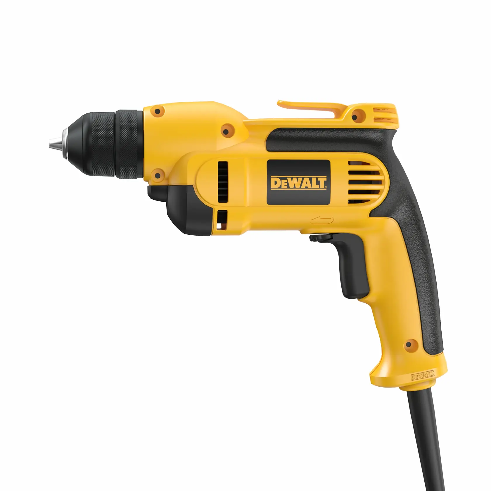 DEWALT® 3/8-in. (10mm) VSR™ Pistol Grip Drill with Keyless Chuck thumbnail 2