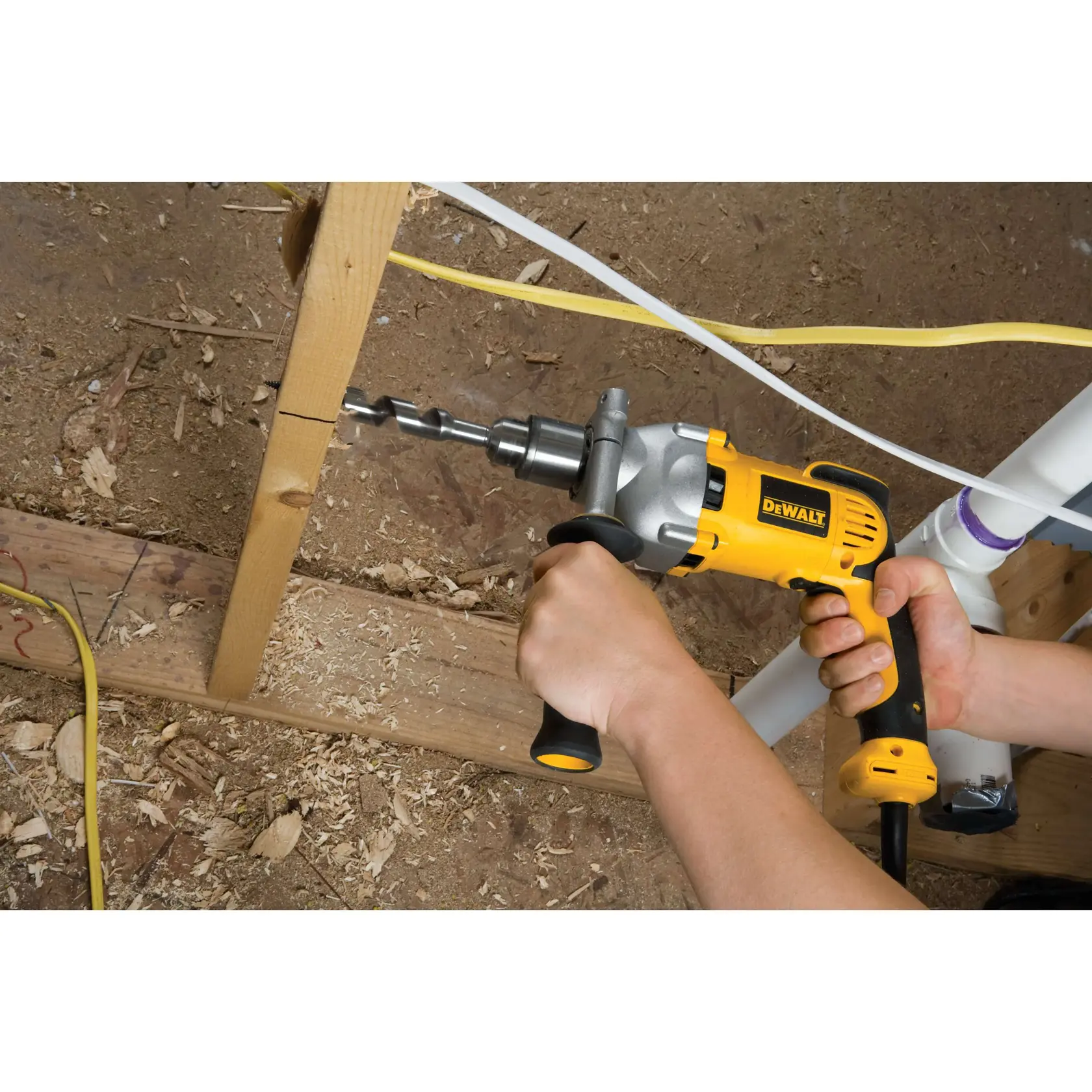DEWALT® 1/2-in. (13mm) Corded Electric Drill, Pistol-Grip, 10-Amp