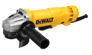 Profile of small angle grinder.