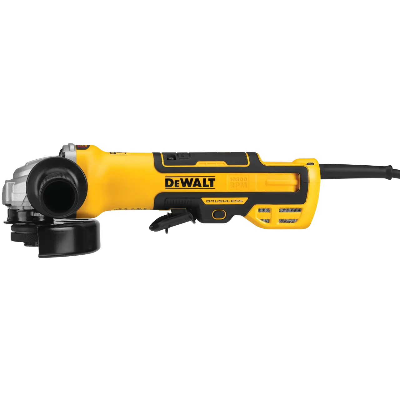 5 in. Brushless Paddle Switch Small Angle Grinder With KICKBACK BRAKE