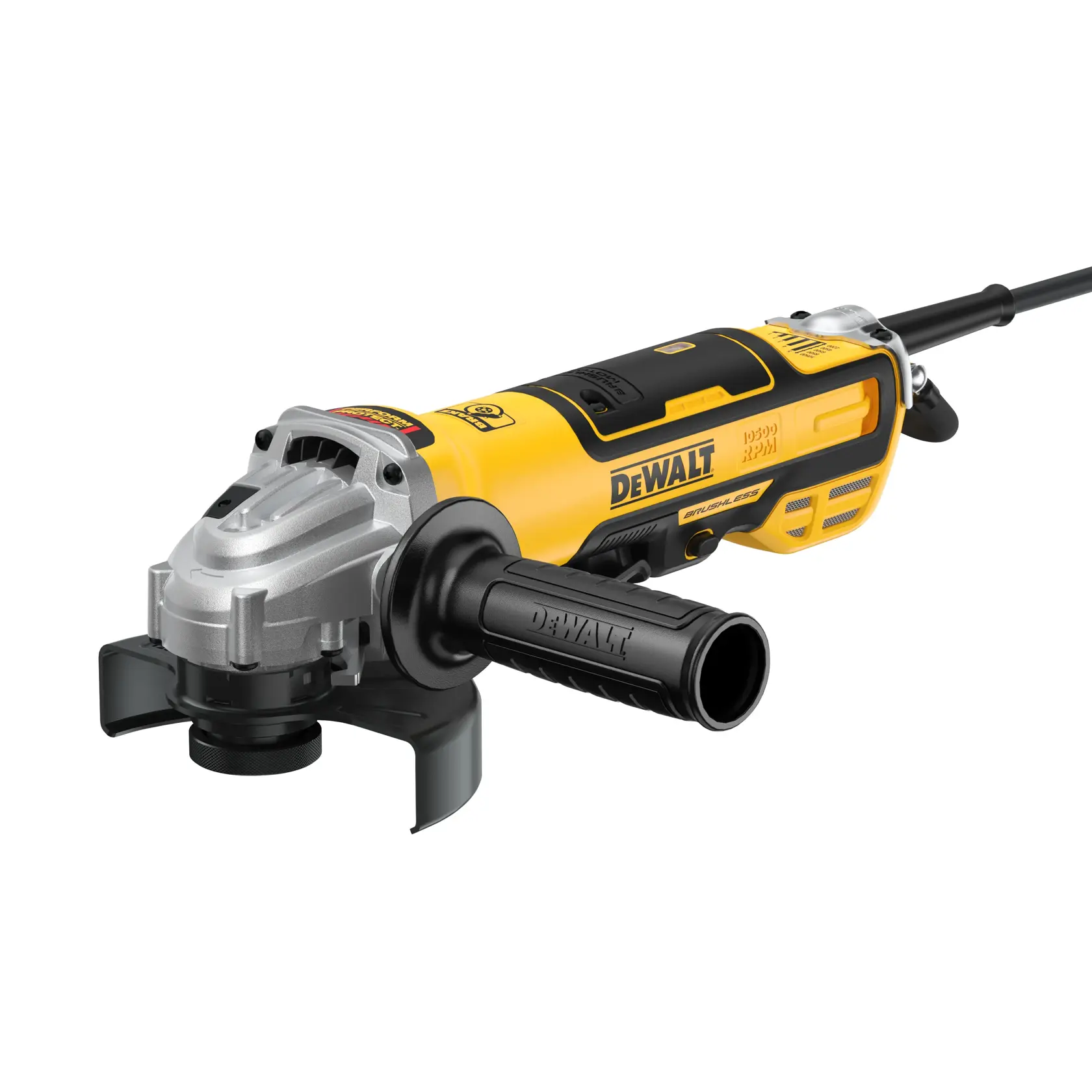 DEWALT® 5-in. (127mm) Brushless Paddle Switch Small Angle Grinder with KICKBACK BREAK