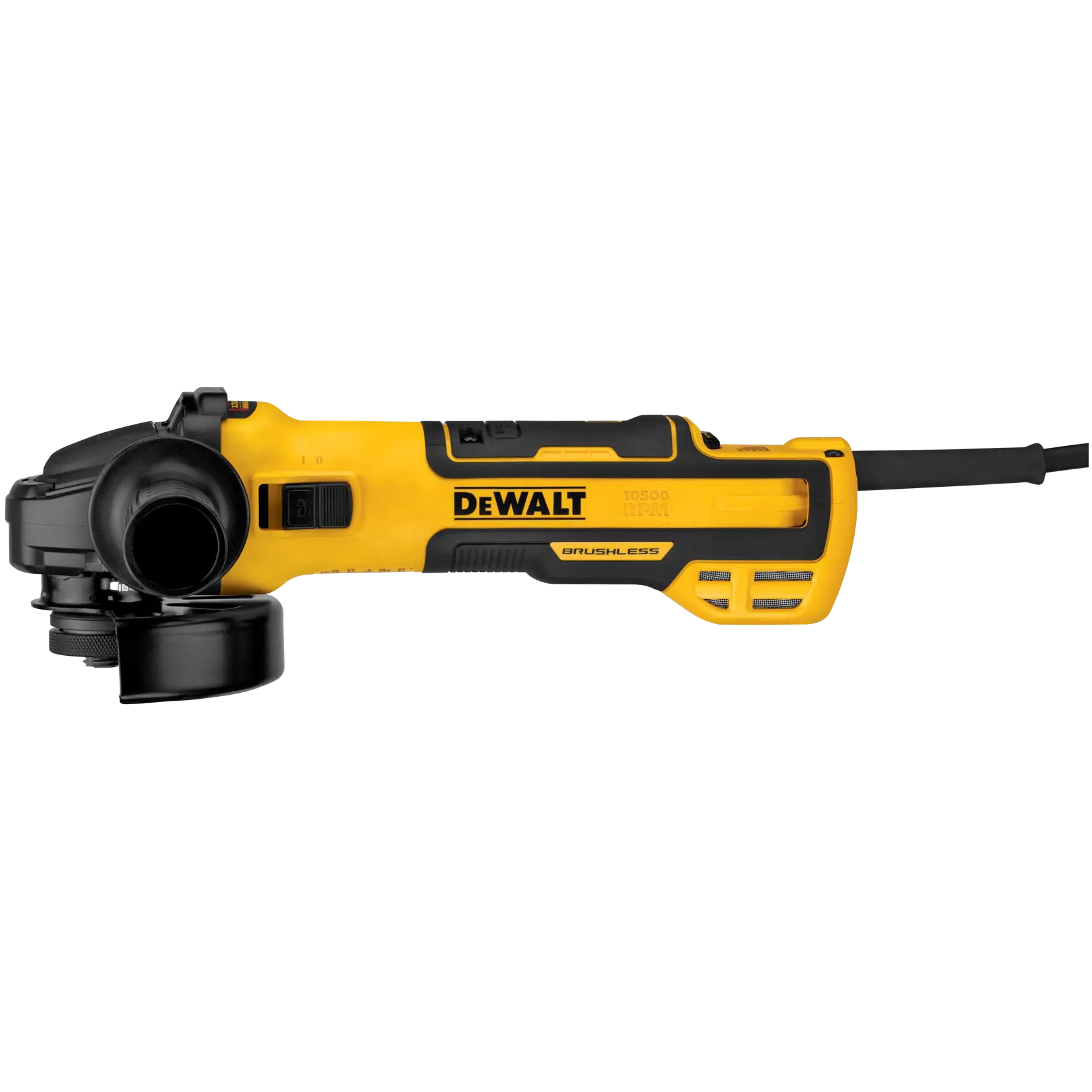 DEWALT® 5-in. (127mm) Brushless Slide Switch Small Angle Grinder with KICKBACK BREAK and Pipeline Cover