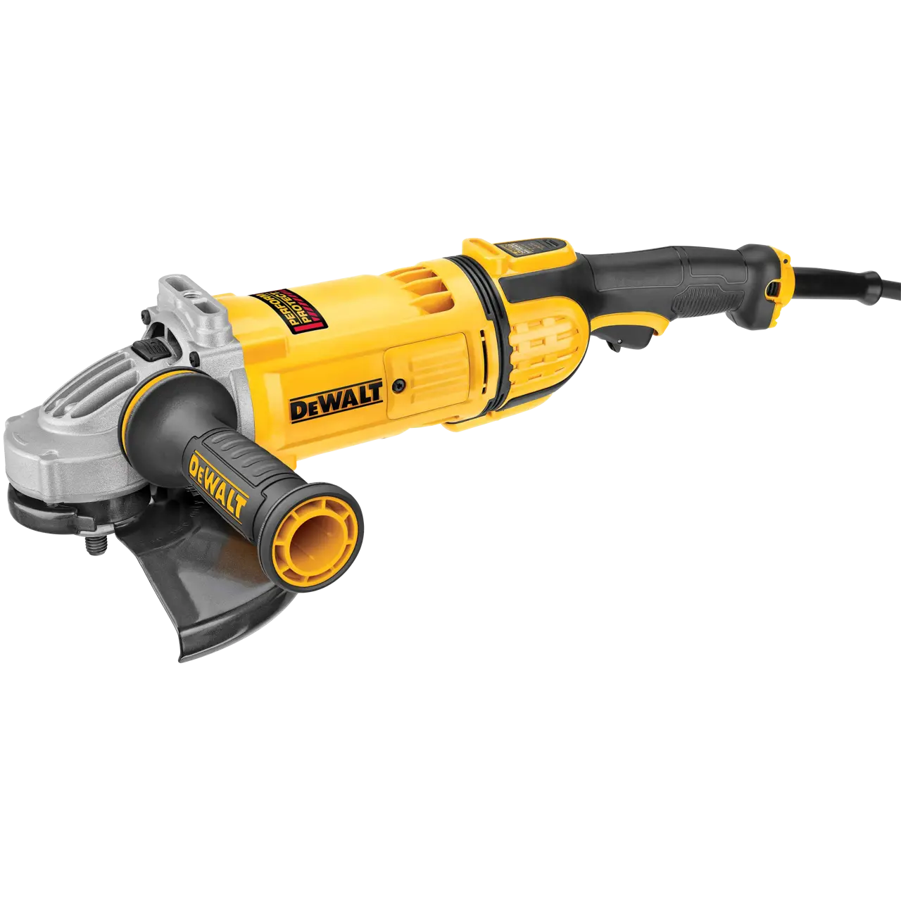 9 in. 4.9 HP Angle Grinder With No-Lock On