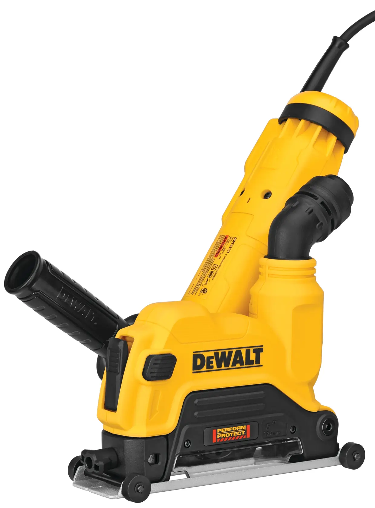 DEWALT® 4-1/2-in. To 5-in. Angle Grinder With Dust Shroud Kit