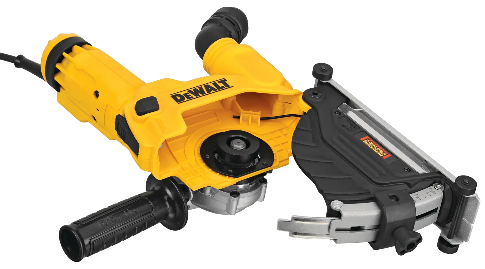 DEWALT® 4-1/2-in. To 5-in. Angle Grinder With Dust Shroud Kit