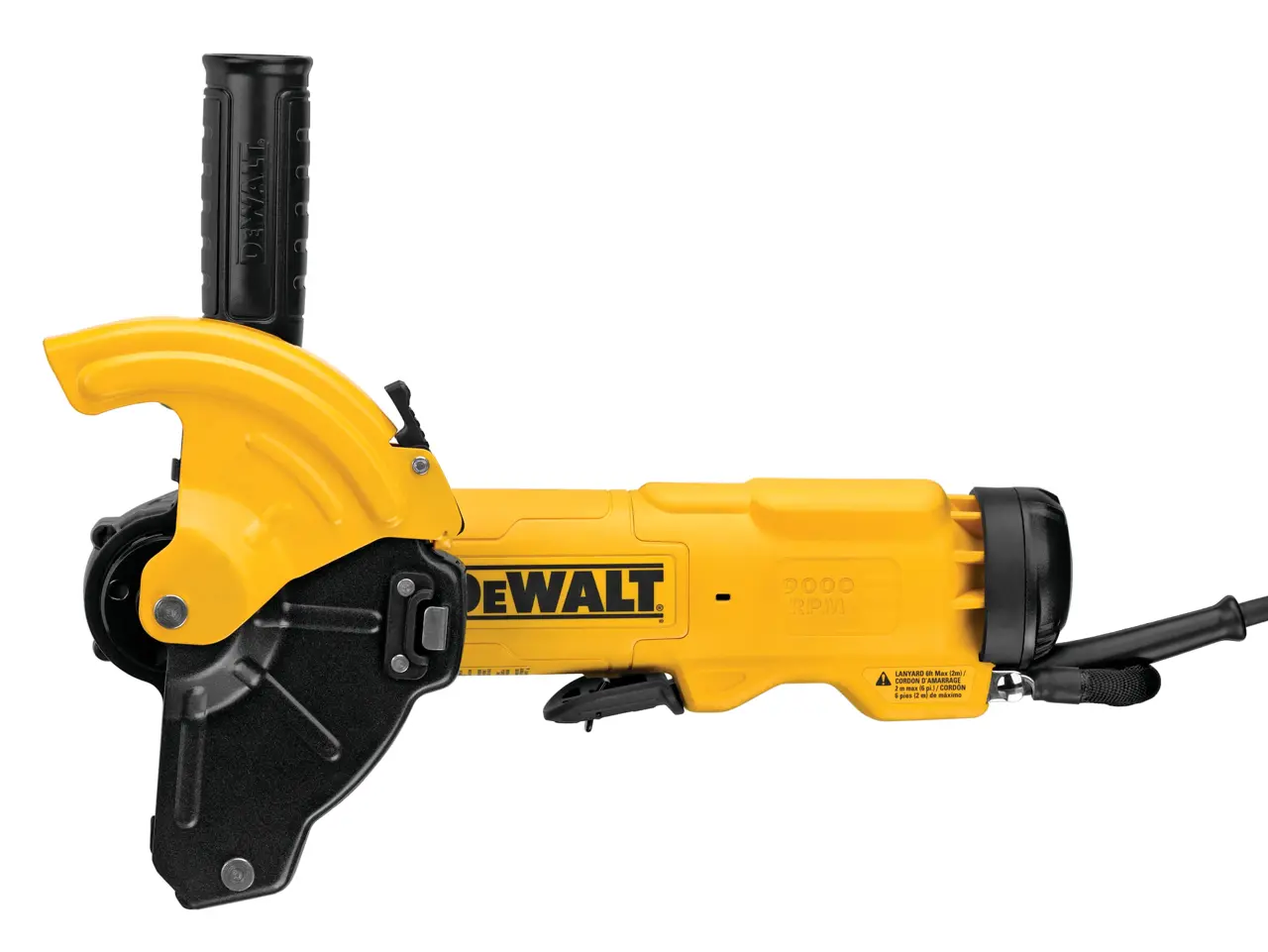 6 in. (150mm) Paddle Cut- Off Tool No-Lock with Adjustable Cutoff Guard