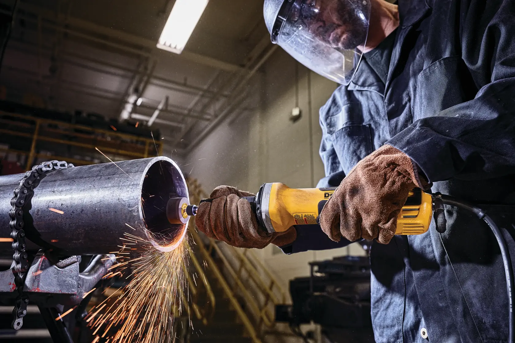 DEWALT® 2-in. (50mm) Brushless Variable Speed Paddle Switch Die Grinder with No Lock-On