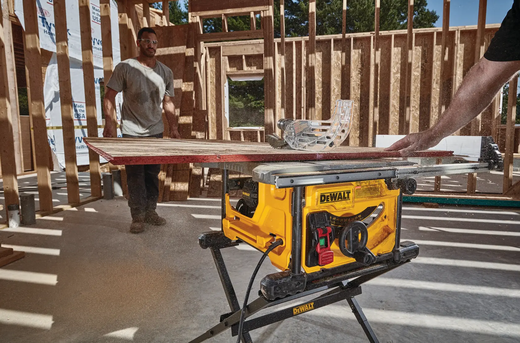 DEWALT® 15 Amp 8-1/4-in. Compact Portable Jobsite Table Saw