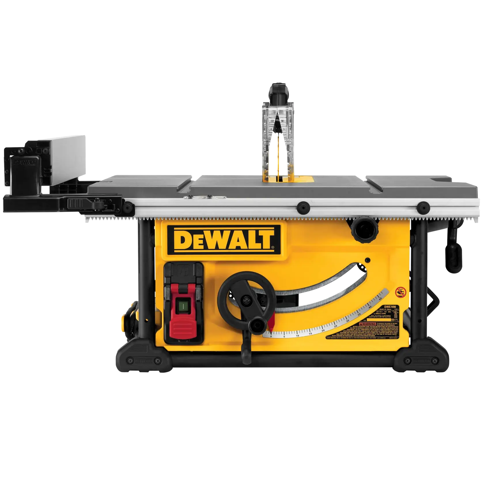 DEWALT® 10-in. Jobsite Table Saw and Rolling Stand thumbnail 5