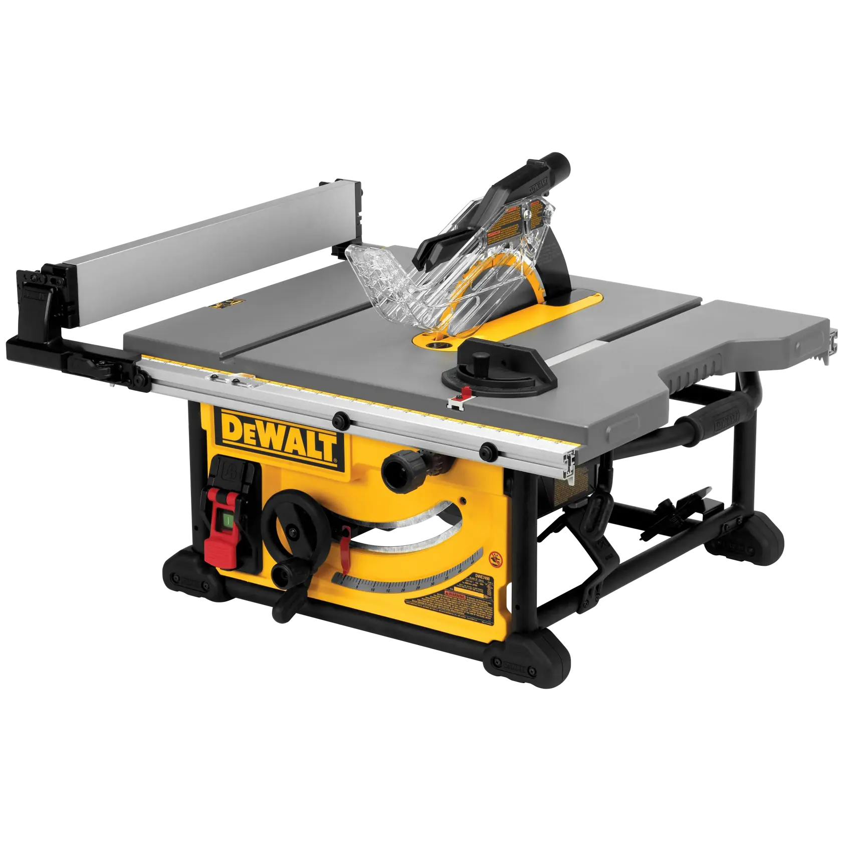 DEWALT® 10-in. Jobsite Table Saw and Rolling Stand thumbnail 6