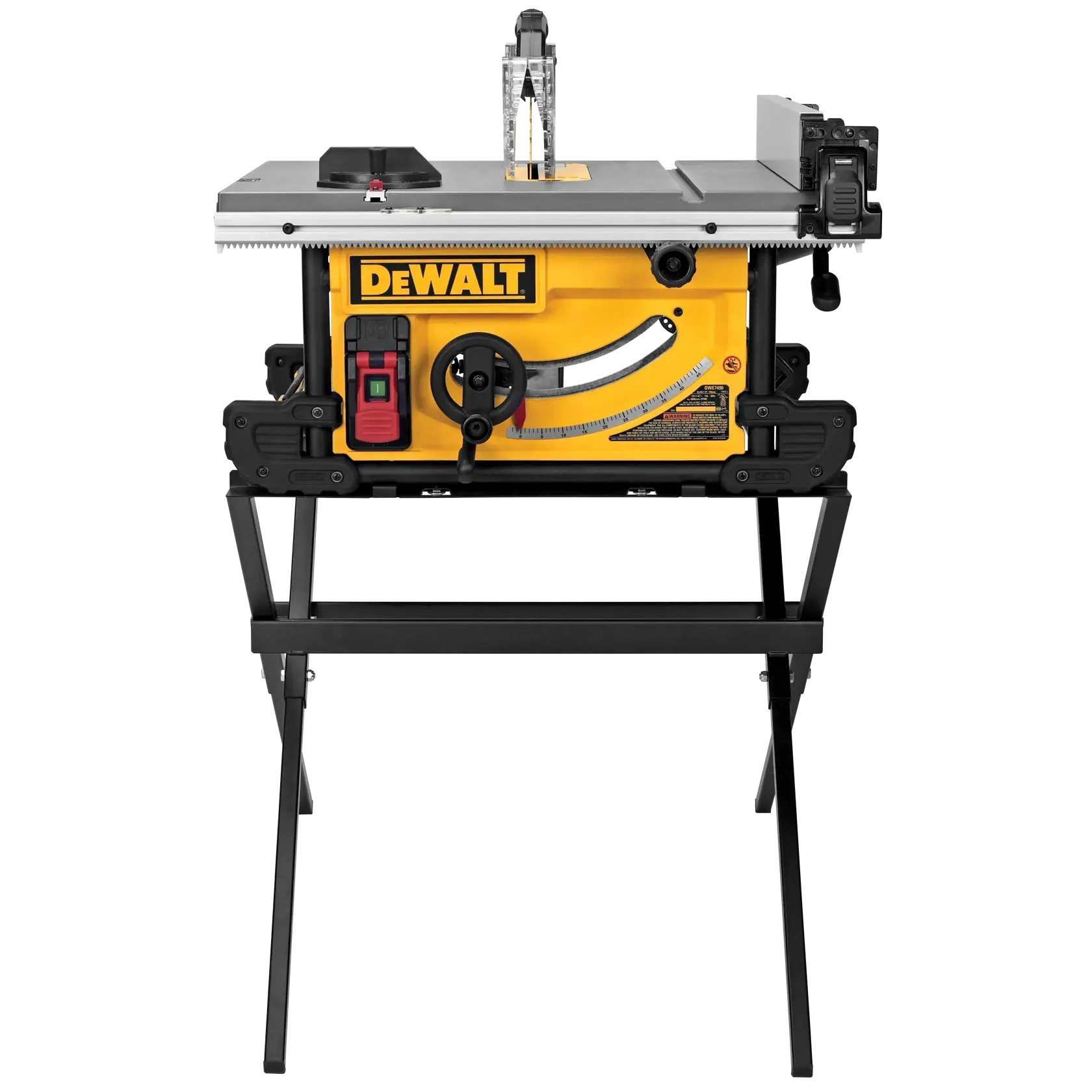 DEWALT® 10-in. Table Saw with Scissor Stand thumbnail 4