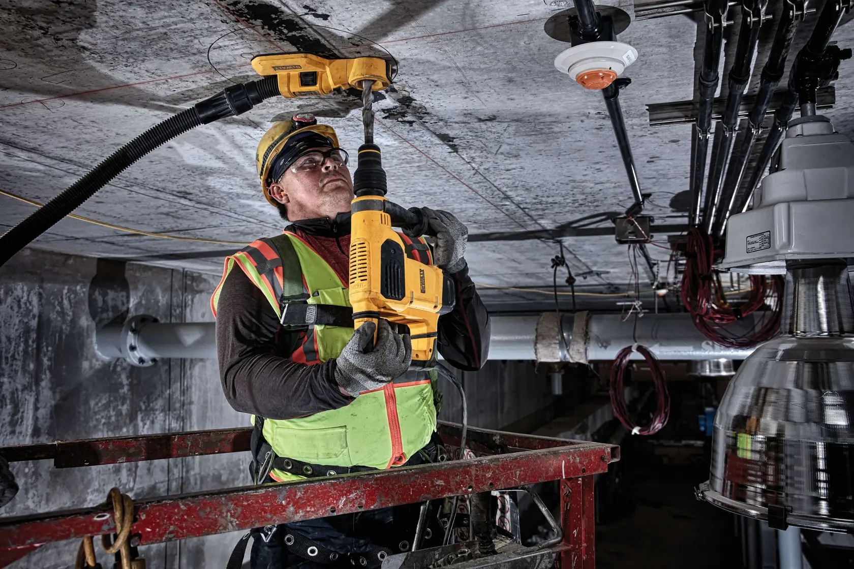 DEWALT® Rotary Hammer Dust Shroud For Hole Cleaning