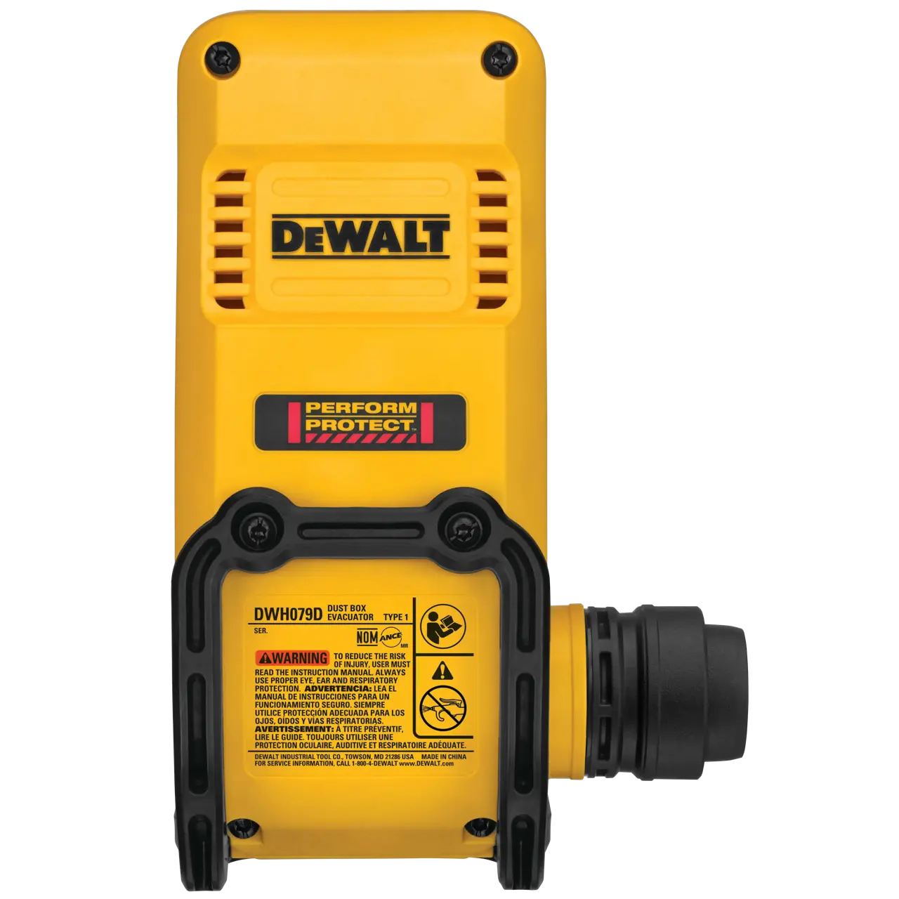 SDS Rotary Hammer Cust Box Evacuator