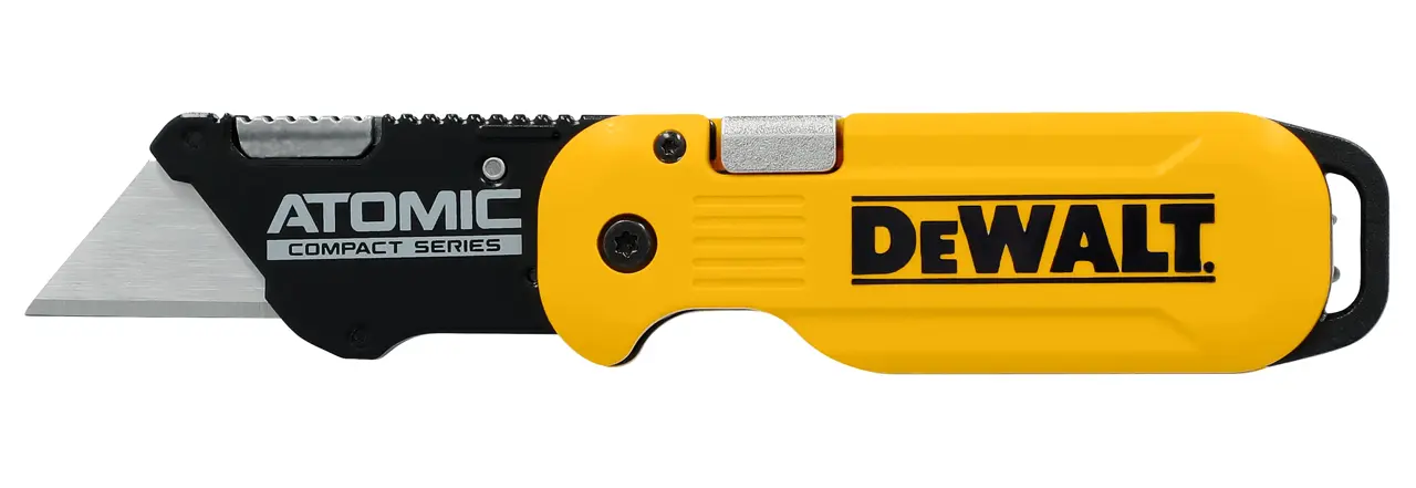 ATOMIC COMPACT SERIES Push and Flip Folding Utility Knife