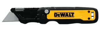DW Push & Flip Folding Utility front horizontal with blade out