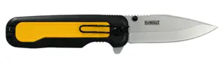 Drop Point Pocket Knife front horizontal with blade out
