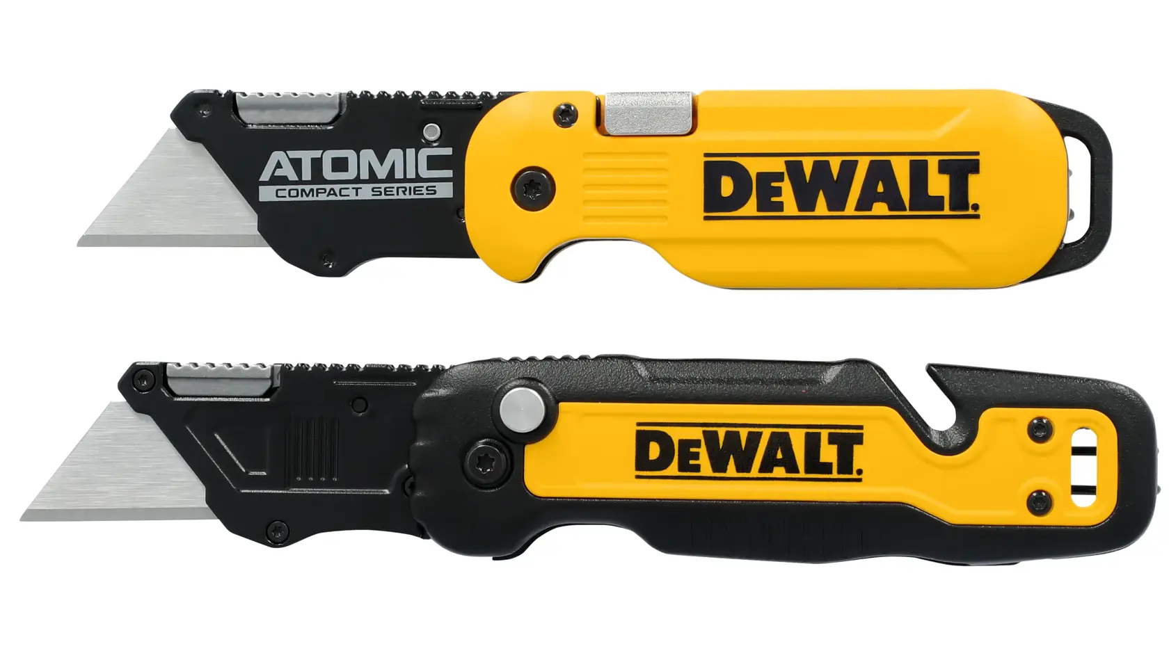  DW Pocket Knife Atomic Compact Series [2] front horizontal view with blade out