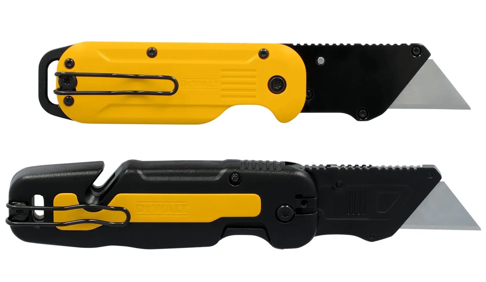  DW Pocket Knife Atomic Compact Series [2] back horizontal view with blade out