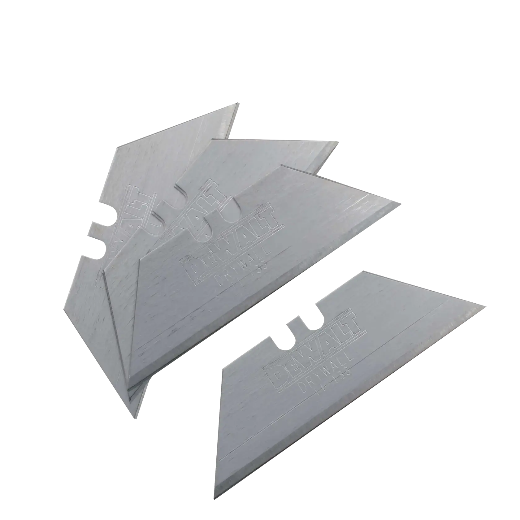 Profile of Drywall Utility Blades 5 pack.