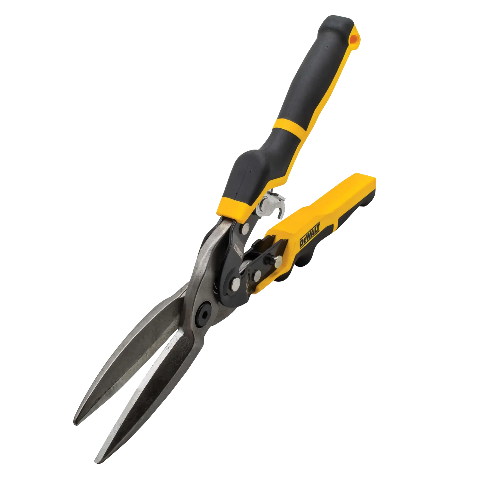 Profile of Straight Long Cut Aviation Snip unsecured.