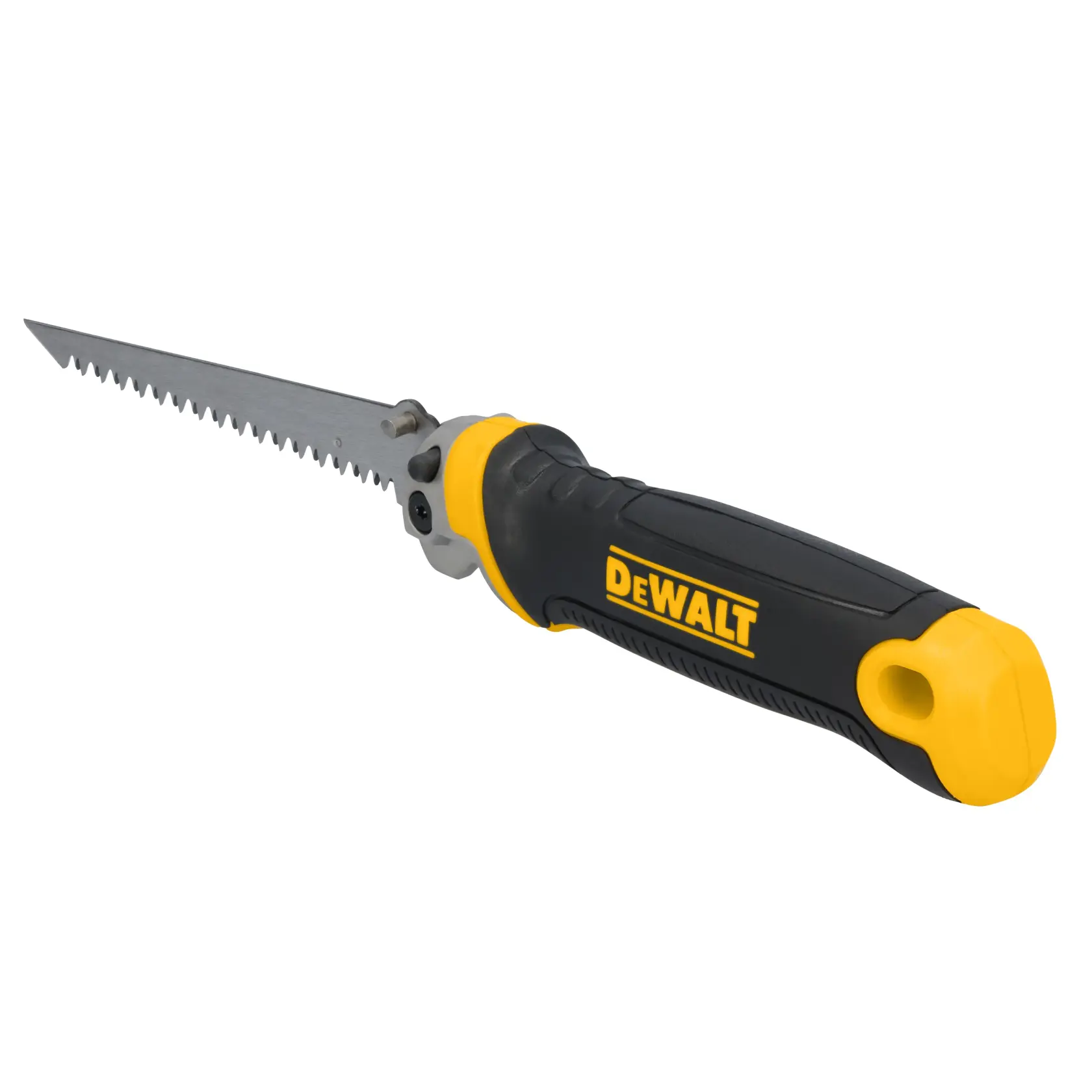 Profile of Folding Jab Saw with half folded saw and rasp.