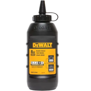 Profile of 8 ounces Chalk Black.