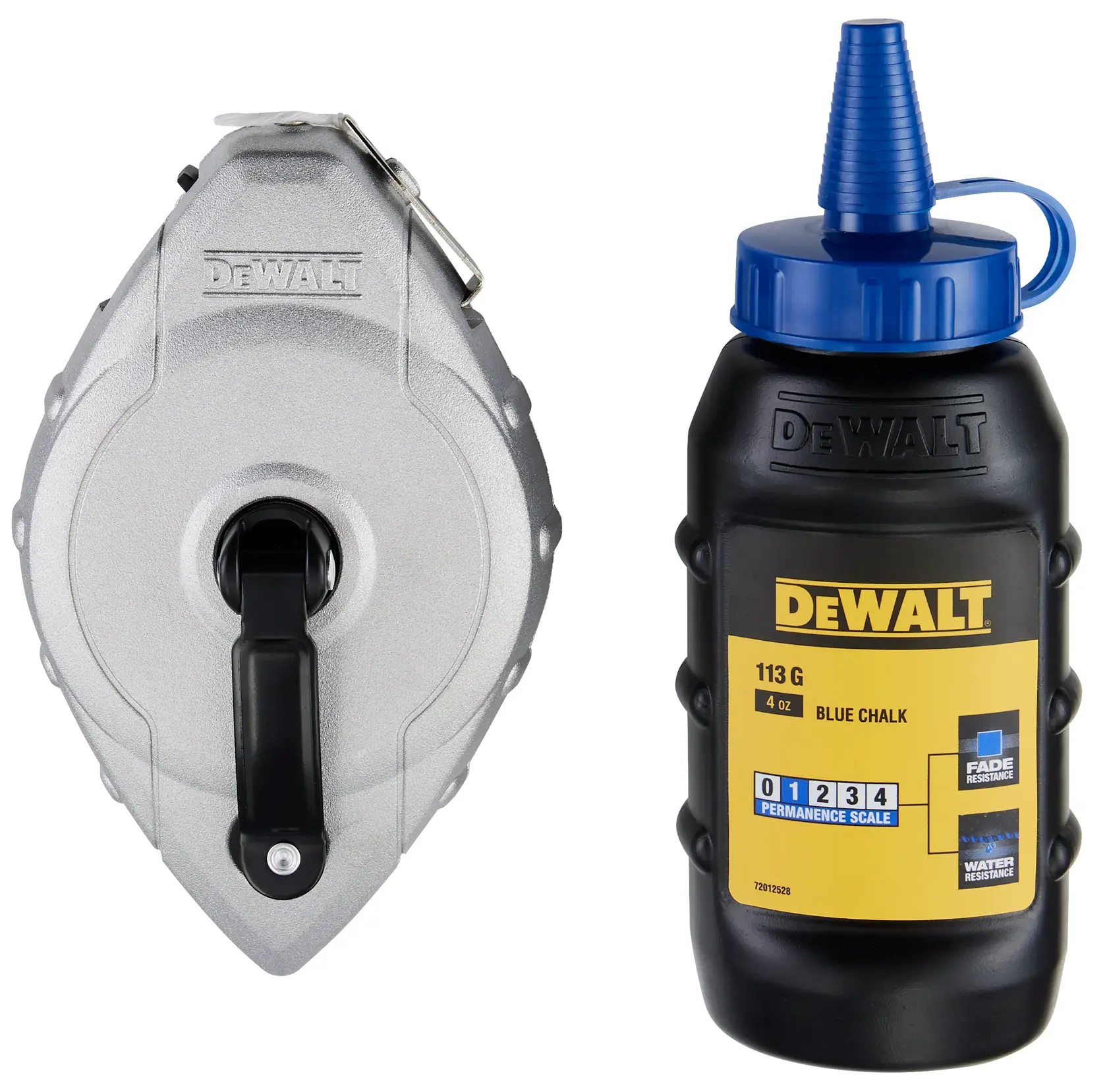 DEWALT CHALK REEL DWHT48331BC / DW 1:1 DIECAST w/ Blue Chalk beauty image view1