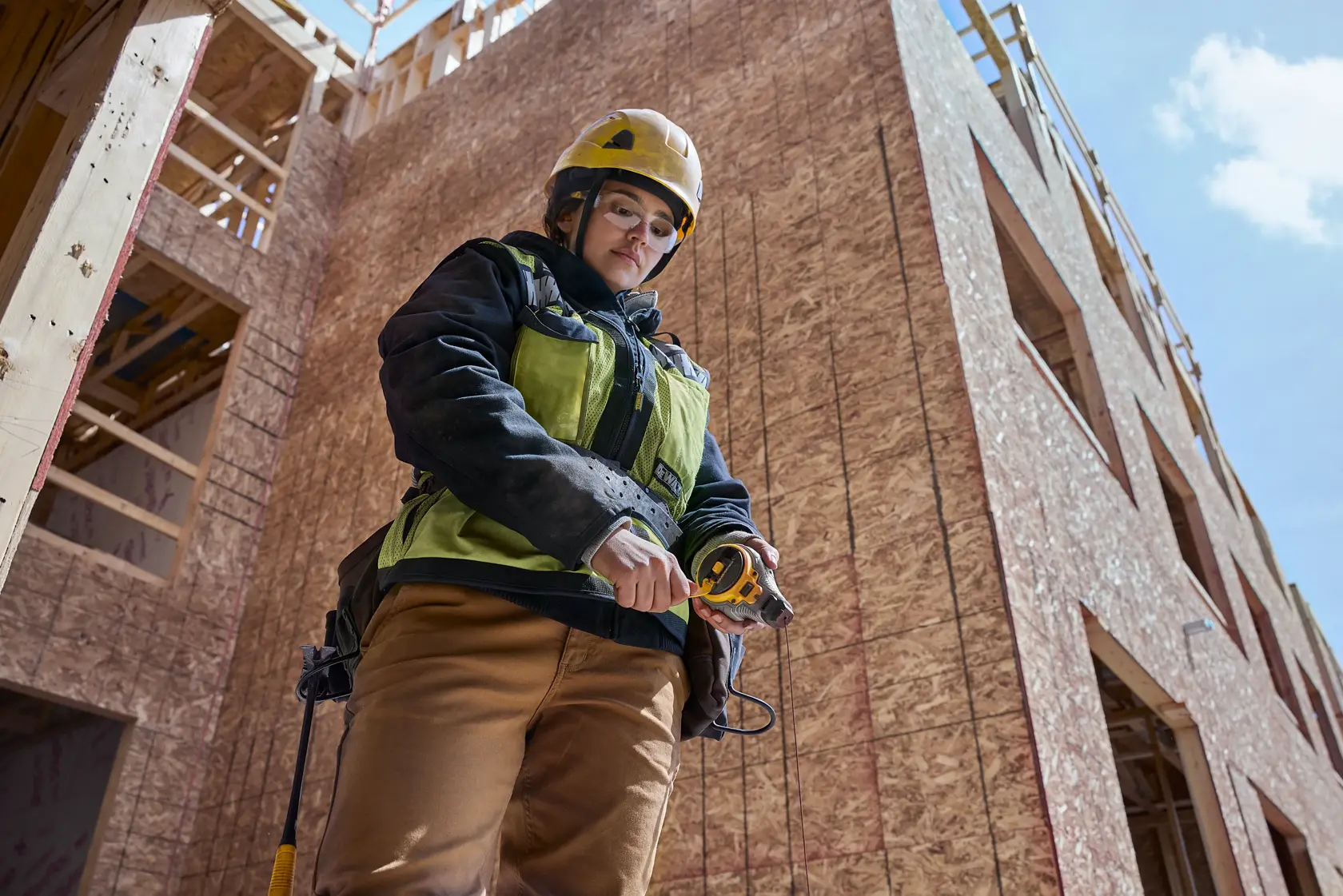 chalk reel being reeled in 