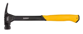 Profile of 22 ounces smooth face framing hammer.