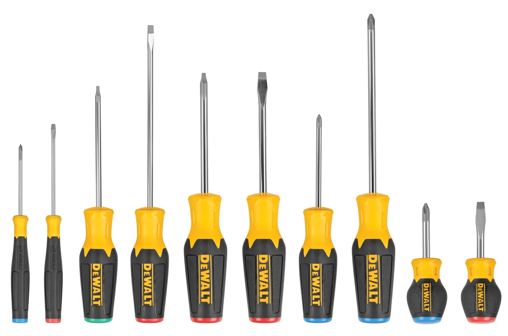 10 Piece Screwdriver Set.