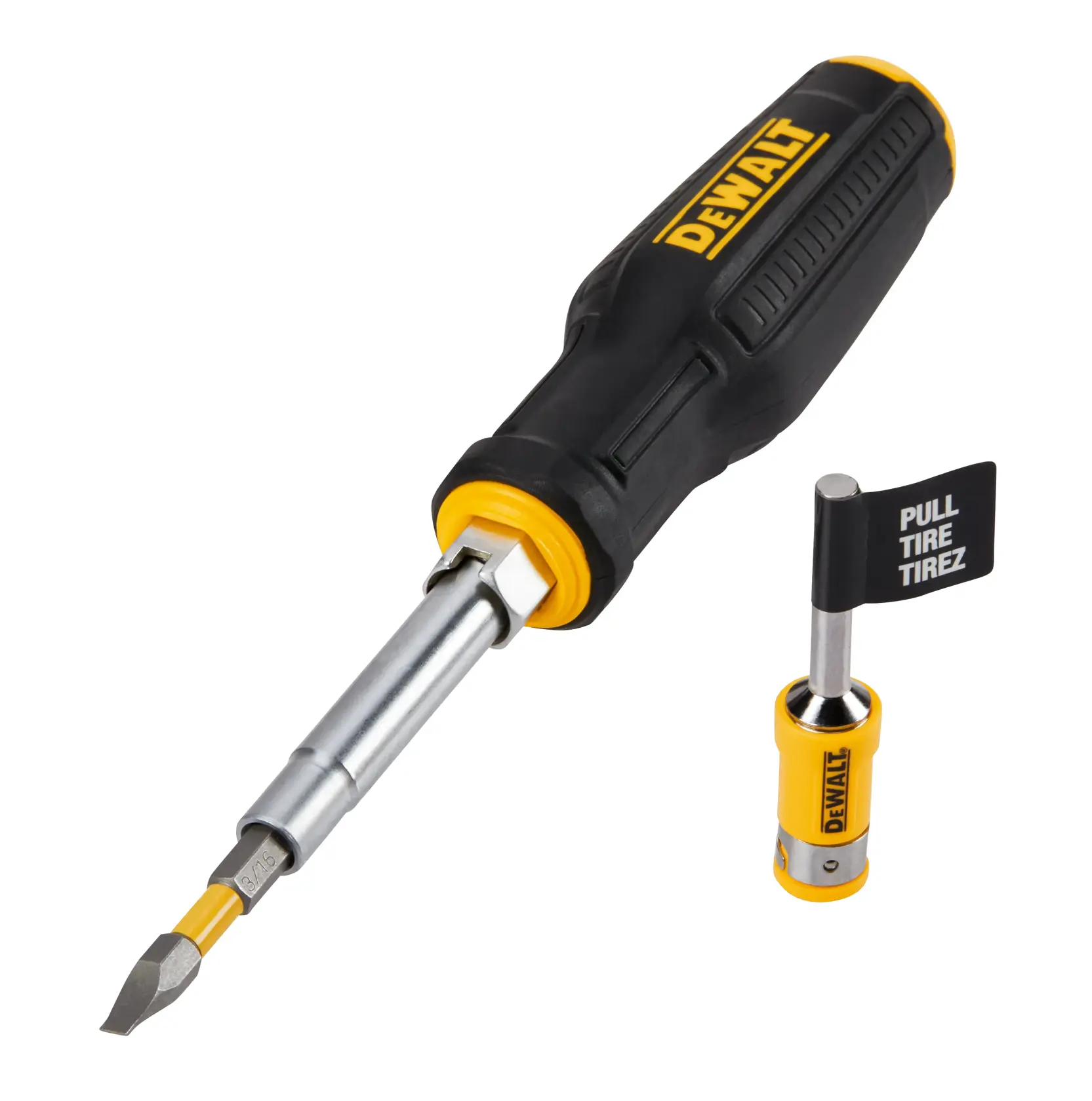 Profile of MAX FIT 6 in 1 Multi bit screwdriver.